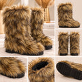 Cozy Faux Fur Winter Boots